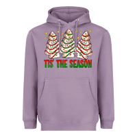 Lavender tis' the season with christmas cakes  bbs Heavyweight Hoodie - BundleAndBundleShop
