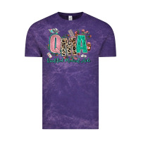 Cloud Purple qma qualified medical aide Vintage Tee - AdoDesignShop