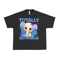Pigment Black totally adorable elephant boy Urban Heavy Tee - AdoDesignShop