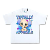 White totally adorable elephant boy Urban Heavy Tee - AdoDesignShop