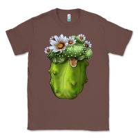 Chestnut Blossfeldia Cactus Classic Tee - LillyAllenDesigns