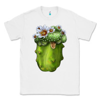 White Blossfeldia Cactus Classic Tee - LillyAllenDesigns