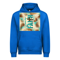 Cobalt faith with cross Urban Hoodie - TumblerDesignByShophia