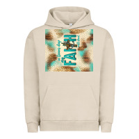 Pigment French Oak faith with cross Urban Hoodie - TumblerDesignByShophia