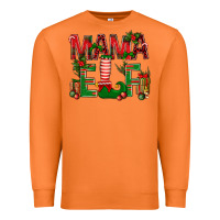 Carrot Christmas Mama Elf Premium Sweatshirt - BundleAndBundleShop