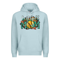 Blue Mist Softball Mom Premium Hoodie - Bettercallsaul