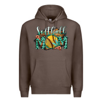Coffee Softball Mom Premium Hoodie - Bettercallsaul