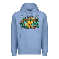 Colony Blue Softball Mom Premium Hoodie - Bettercallsaul