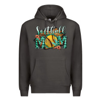 Smoke Softball Mom Premium Hoodie - Bettercallsaul