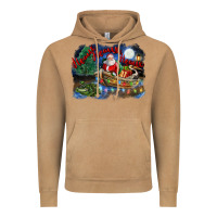 Vintage Camel heaux heaux heaux christmas louisiana swamp Vintage Hoodie - FaDigitalArtStudio