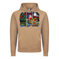 Vintage Coffee heaux heaux heaux christmas louisiana swamp Vintage Hoodie - FaDigitalArtStudio