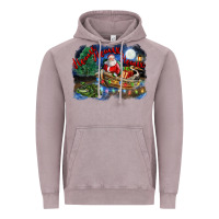 Heaux Heaux Heaux Christmas Louisiana Swamp Vintage Hoodie | Teevron