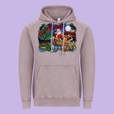 Heaux Heaux Heaux Christmas Louisiana Swamp Vintage Hoodie Designed By Fadigitalartstudio