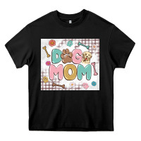 Black dog mom Heavy Core Tee - MaliasSmallBusiness