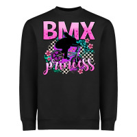 Black bmx princess Heavyweight Sweatshirt - AdoDesignShop