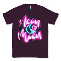 Plum neon moon Classic Tee - JahusDesignShop