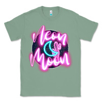 Sage neon moon Classic Tee - JahusDesignShop