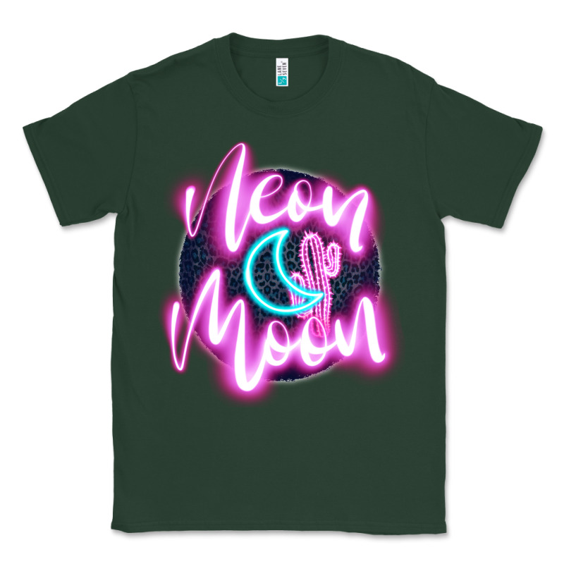 Neon Moon Classic Tee by JahusDesignShop | Teevron