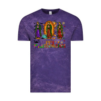 Cloud Purple our lady of guadalupe happy hallothanksmas Vintage Tee - JahusDesignShop
