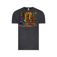 Vintage Black our lady of guadalupe happy hallothanksmas Vintage Tee - JahusDesignShop