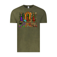 Vintage Olive our lady of guadalupe happy hallothanksmas Vintage Tee - JahusDesignShop