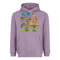 Lavender your nails say everything about you bbs Heavyweight Hoodie - BundleAndBundleShop
