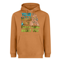 Meerkat your nails say everything about you bbs Heavyweight Hoodie - BundleAndBundleShop