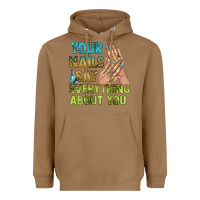 Toasted Coconut your nails say everything about you bbs Heavyweight Hoodie - BundleAndBundleShop