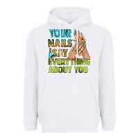 White your nails say everything about you bbs Heavyweight Hoodie - BundleAndBundleShop