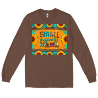 Chestnut small business mama leopard turquoise aztec serape cowhide sunflowers Long Sleeve Tee - Artiststas