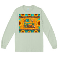 Matcha small business mama leopard turquoise aztec serape cowhide sunflowers Long Sleeve Tee - Artiststas
