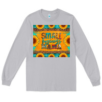 Moon Dust small business mama leopard turquoise aztec serape cowhide sunflowers Long Sleeve Tee - Artiststas