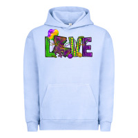 Pigment Grape Ice Love Louisiana Urban Hoodie - HowdyJamesFarm