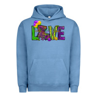 Pigment Pebble Blue Love Louisiana Urban Hoodie - HowdyJamesFarm