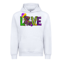 White Love Louisiana Urban Hoodie - HowdyJamesFarm