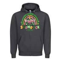Smoke shamrock cutie Zipper Hoodie - MaliasSmallBusiness