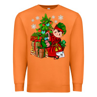 Carrot Santa's Elf Christmas Premium Sweatshirt - BundleAndBundleShop