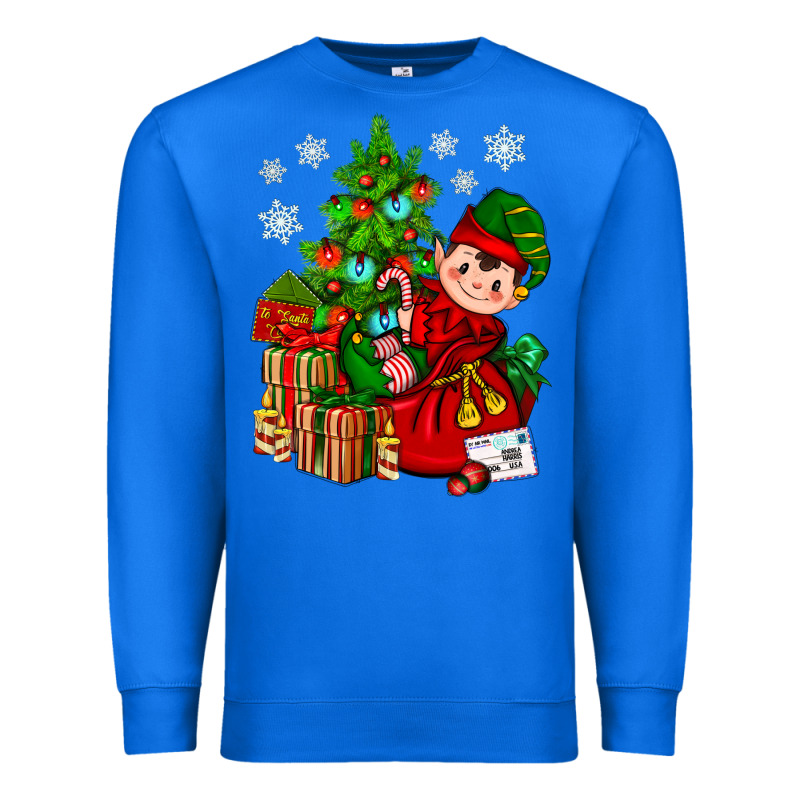 Santa's Elf Christmas Premium Sweatshirt by BundleAndBundleShop | Teevron