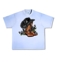 Grape Ice black cowgirl  and roses Urban Heavy Tee - AdoDesignShop