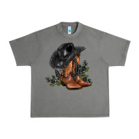 Tornado black cowgirl  and roses Urban Heavy Tee - AdoDesignShop