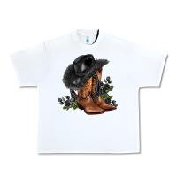 White black cowgirl  and roses Urban Heavy Tee - AdoDesignShop