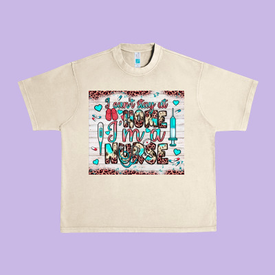 I Can’t Stay At Home I’m A Nurse Urban Heavy Tee Designed By Jahusdesignshop