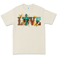 Bone love with cross Premium Tee - texasbilliewilder