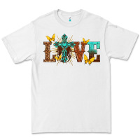 White love with cross Premium Tee - texasbilliewilder