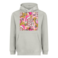 Moon Dust christmas cake and pink mug seamless pattern bbs Heavyweight Hoodie - BundleAndBundleShop