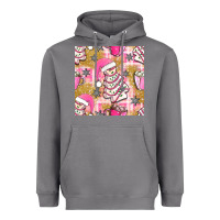 Storm christmas cake and pink mug seamless pattern bbs Heavyweight Hoodie - BundleAndBundleShop