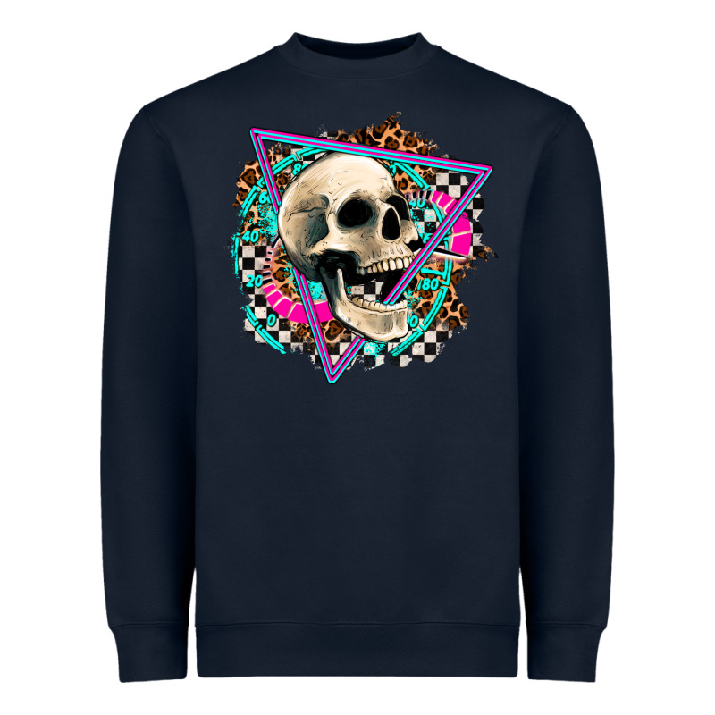 Race Skull Heavyweight Sweatshirt by AdoDesignShop | Teevron