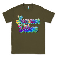 Army Green summer vibes Classic Tee - JahusDesignShop