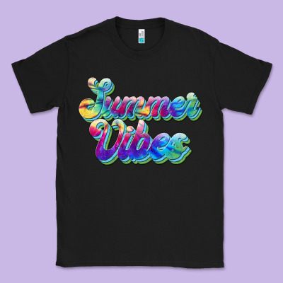 Summer Vibes Classic Tee Designed By Jahusdesignshop