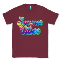 Burgundy summer vibes Classic Tee - JahusDesignShop